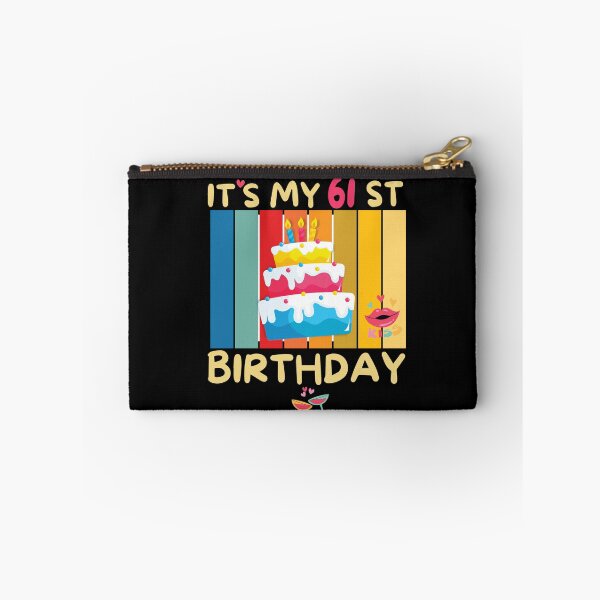 Item preview, It's My 61st Birthday Years with Bday Sweetie Cake designed and sold by CoolCreative.