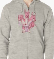Erdbeer Cerberus Kapuzenjacke