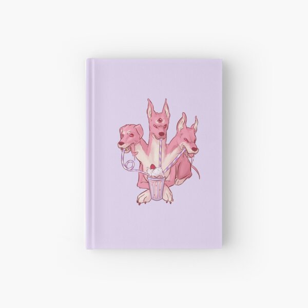 Strawberry Cerberus Hardcover Journal
