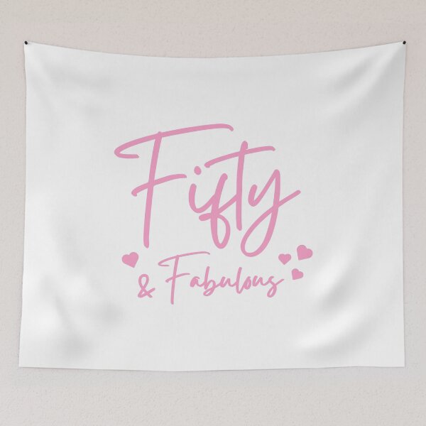 Item preview, Fifty Fabulous. 50th birthday. designed and sold by DIDAKU.