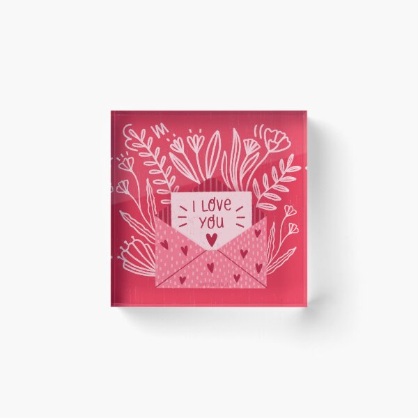 Item preview, Flowery I Love You's designed and sold by milanovas.