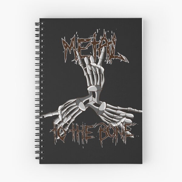 Item preview, Metal to the bone metal designed and sold by IreneoAvilez.