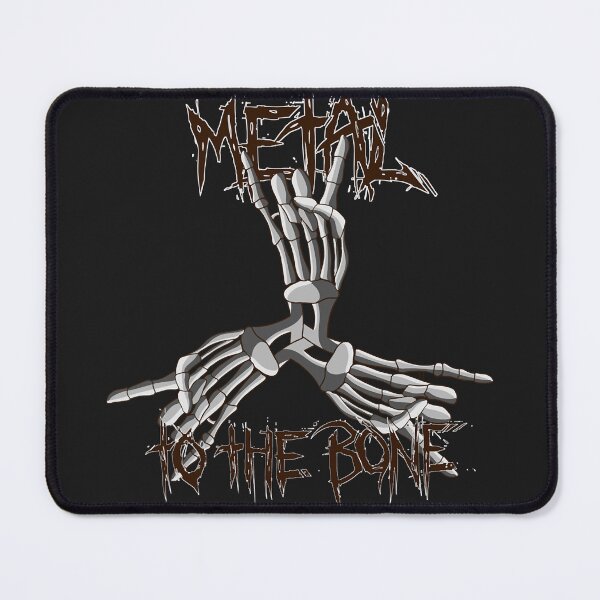 Item preview, Metal to the bone metal designed and sold by IreneoAvilez.