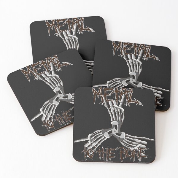 Item preview, Metal to the bone metal designed and sold by IreneoAvilez.