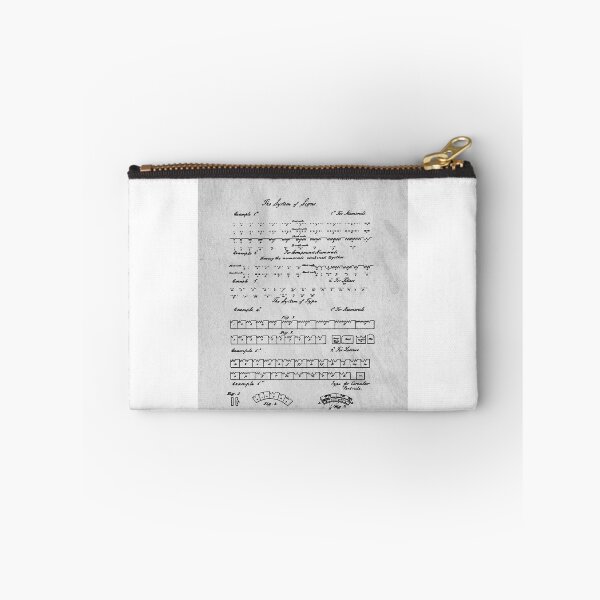 Item preview, Morse Code Patent Art designed and sold by peanutroaster.