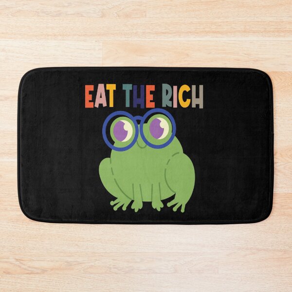 Item preview, Eat The Rich Frog designed and sold by Xavia-blue.