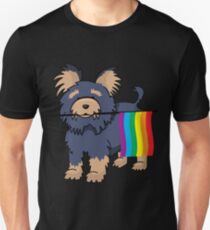 Gay Pride Yorkshire Terrier Shirt Unisex T-Shirt