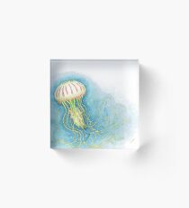 Jellyfish Acrylic Block