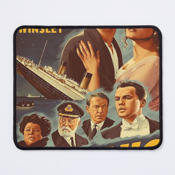 Item preview, Titanic Movie Poster - Classic 90's Vintage Wall Film designed and sold by susanphard.