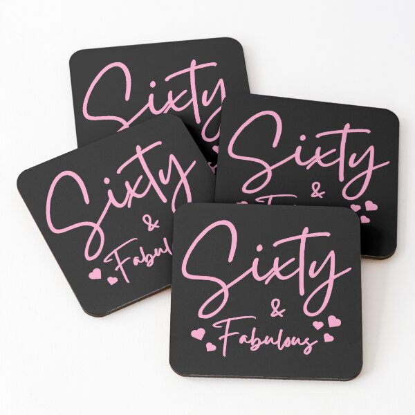 Item preview, Sixty Fabulous. 60th birthday. designed and sold by DIDAKU.