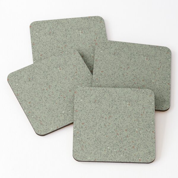 Item preview, Terrazzo style green designed and sold by designbywhacky.