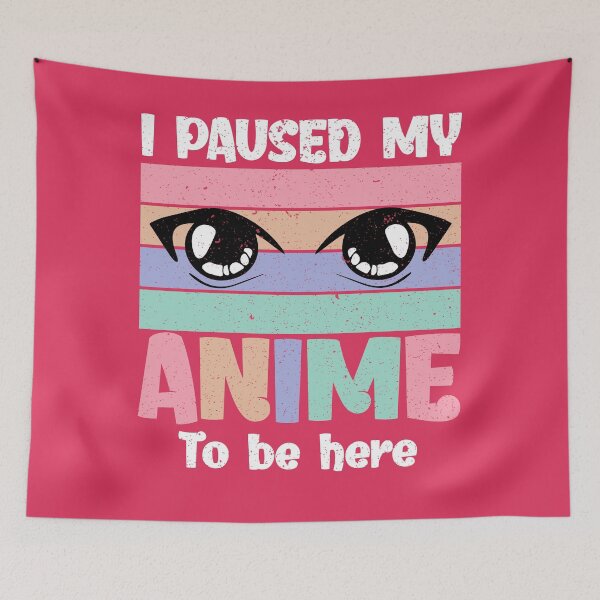 Item preview, Funny I Paused My Anime To Be Here Gifts For Otaku Anime Lovers designed and sold by Fashions-Gifts.