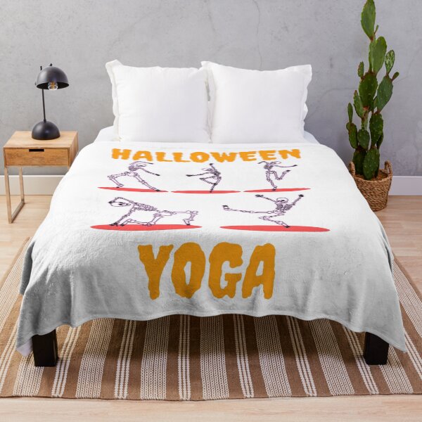 Item preview, Halloween Funny Yoga Skeleton designed and sold by my-green-gecko.