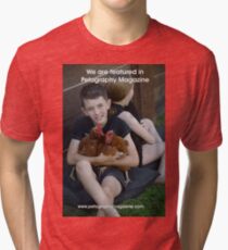 Featured in Petography Magazine Tri-blend T-Shirt