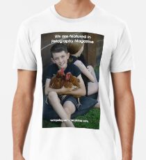 Featured in Petography Magazine Men's Premium T-Shirt