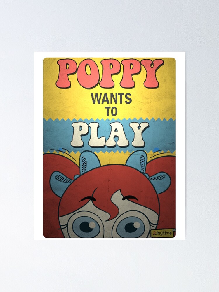 New Poppy Playtime Merch is officially out!! Three new pieces of apparel  and two new posters available for purchase at…