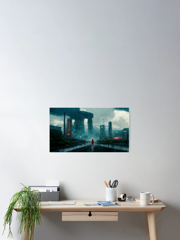 Thumbnail 2 of 3, Poster, Left Behind designed and sold by RicoInStudios.
