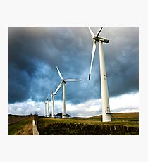 Wind Turbines Photographic Print