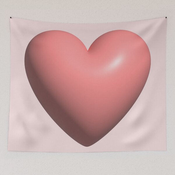 Item preview, Pink heart in 3D designed and sold by EngineerGoC.