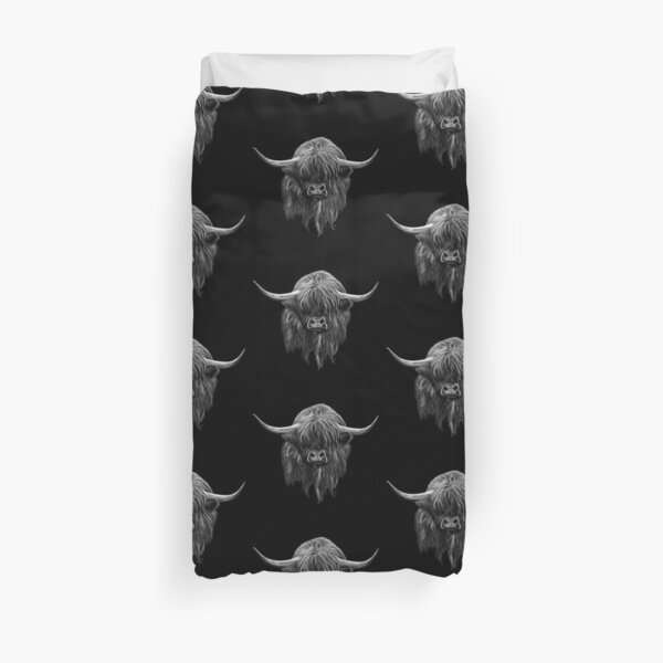 Scottish Highland Cow Duvet Cover