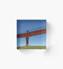Angel Of The North Acrylic Block