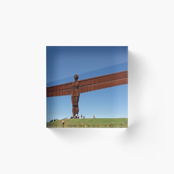 Angel Of The North Acrylic Block