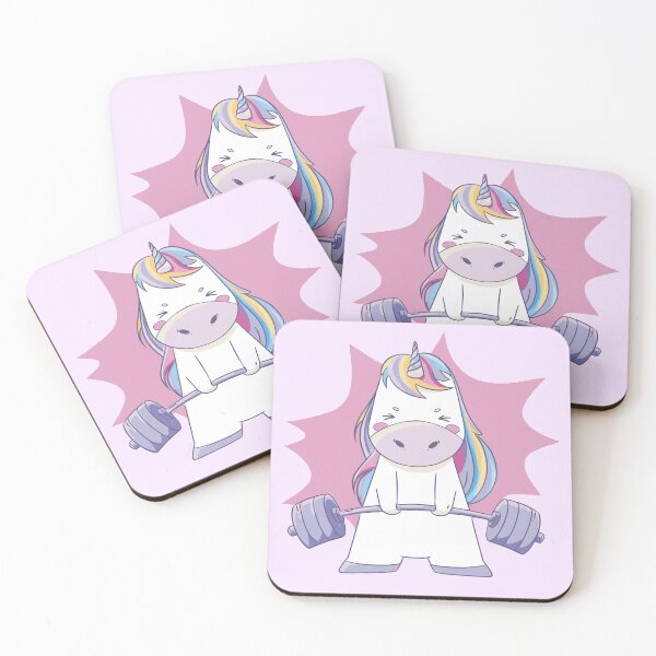 Item preview, Unicorn Weightlifting - Unicorn designed and sold by YueHeng Creates ⭐⭐⭐⭐⭐.