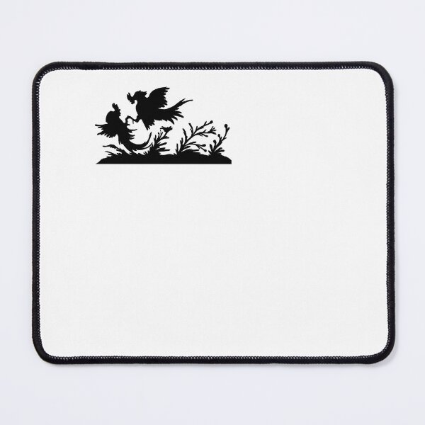 Item preview, Fairytale Germany cockfight silhouette black designed and sold by G-M-Designs.