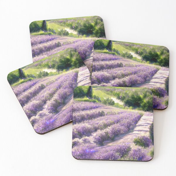 Item preview, Lavender Fields #2 | AI Art designed and sold by aiart0711.