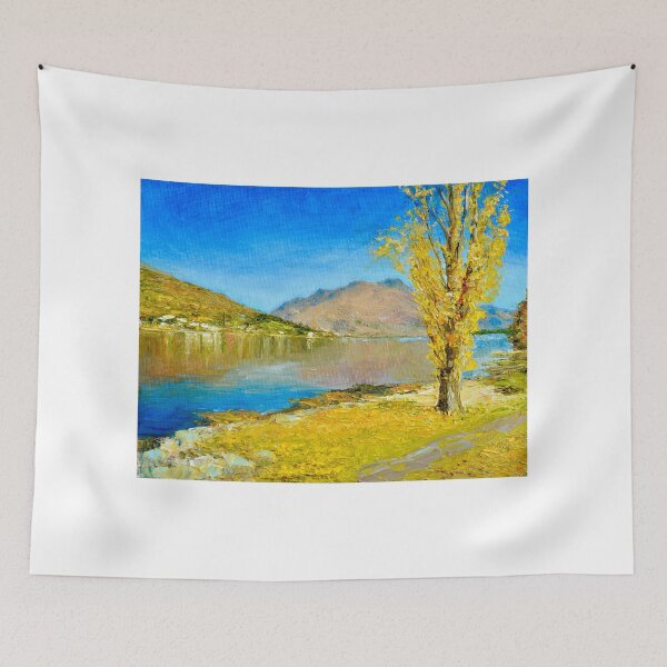 Item preview, Lake Wakatipu Poplar in Autumn designed and sold by Dai Wynn Fine Art.