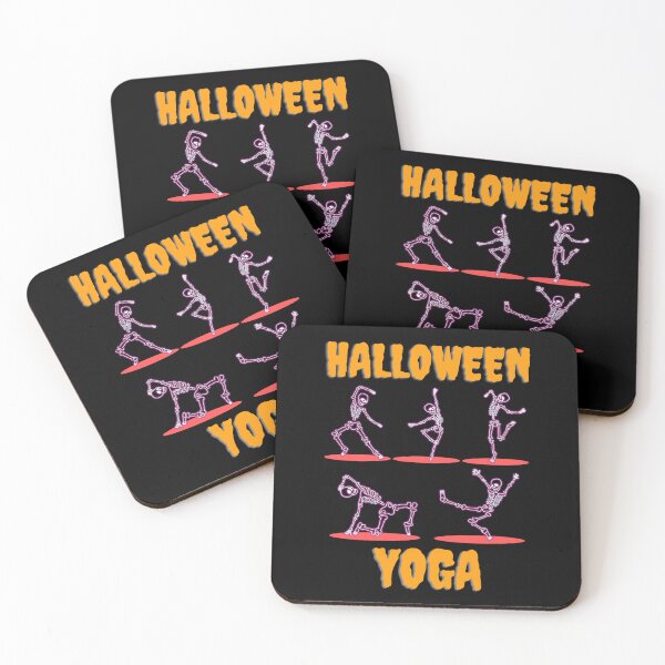 Item preview, Halloween Funny Yoga Skeleton 2 designed and sold by my-green-gecko.