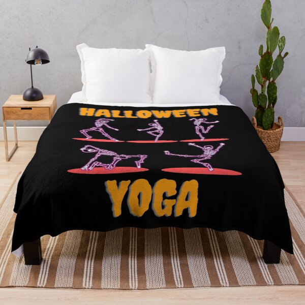 Item preview, Halloween Funny Yoga Skeleton 2 designed and sold by my-green-gecko.