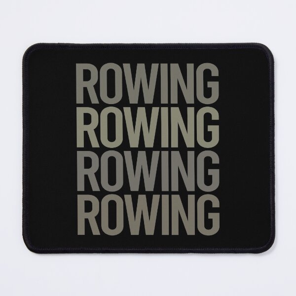 Item preview, Gray Text Art Rowing Row Rower designed and sold by StoreCalamity.