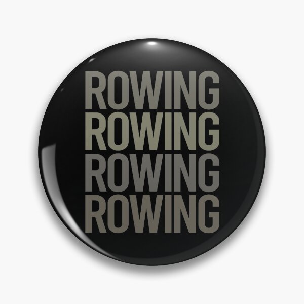 Item preview, Gray Text Art Rowing Row Rower designed and sold by StoreCalamity.