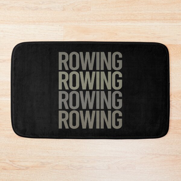 Item preview, Gray Text Art Rowing Row Rower designed and sold by StoreCalamity.