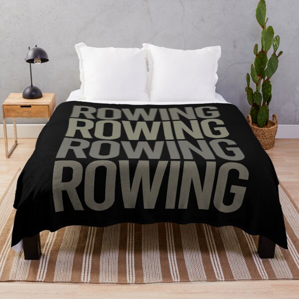 Item preview, Gray Text Art Rowing Row Rower designed and sold by StoreCalamity.