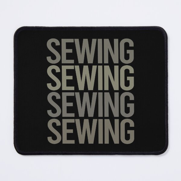 Item preview, Gray Text Art Sewing designed and sold by StoreCalamity.