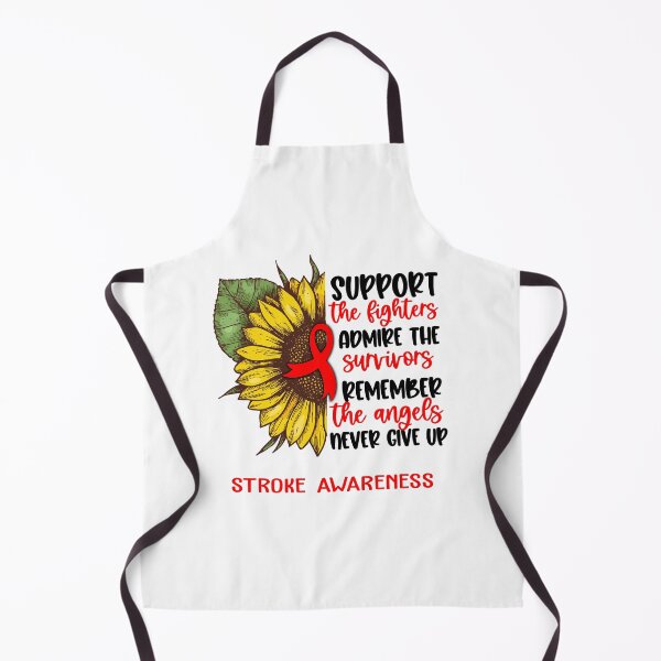 Item preview, Stroke Awareness - Support the Fighters Admire the Survivors Remember the Angels Never Give Up designed and sold by whlrcheryl.