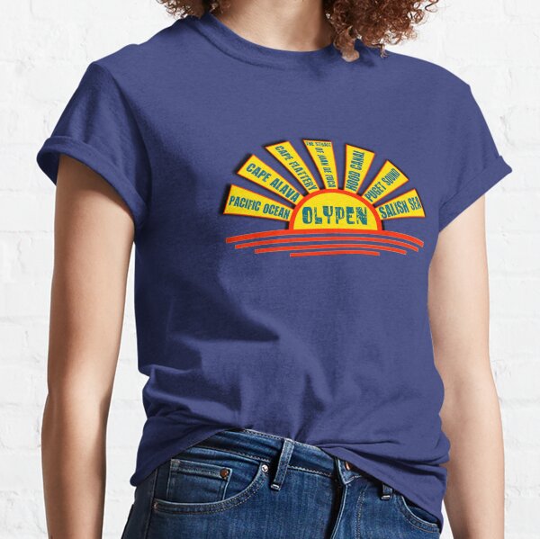 Olympic Peninsula Water Landmarks Classic T-Shirt