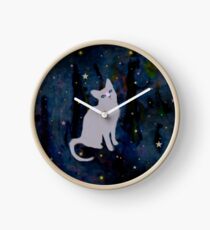 Waldkatze Uhr