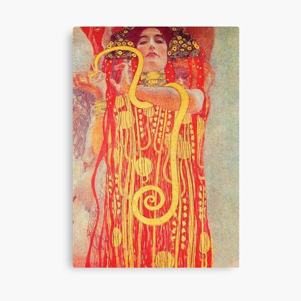 Aperçu de l'œuvre Hygie de Gustav Klimt créée et vendue par BossyCatHome.