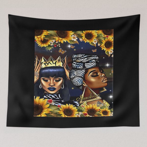 Item preview, Sunflower Women Afros You Are Sunshine African american Melanin designed and sold by TorstenHaase.
