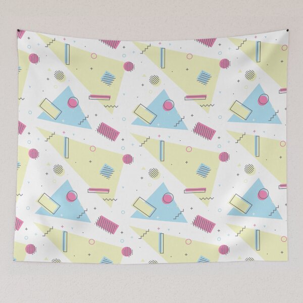 Item preview, Retro Memphis Pattern Design designed and sold by Bicone.
