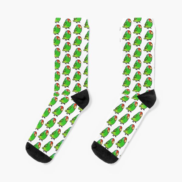 Chubby Red Crowned Amazon Socks