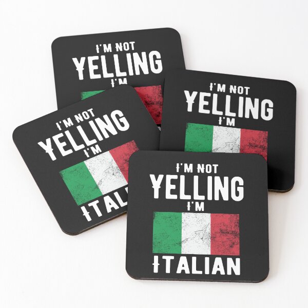 Item preview, I'm Not Yelling I'm Italian designed and sold by Fashions-Gifts.