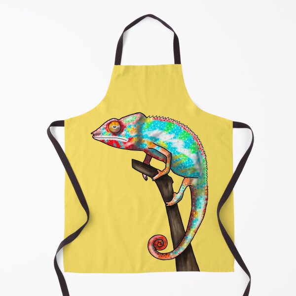 Item preview, Cute Rainbow Chameleon (Yellow) designed and sold by jessvaluchart.