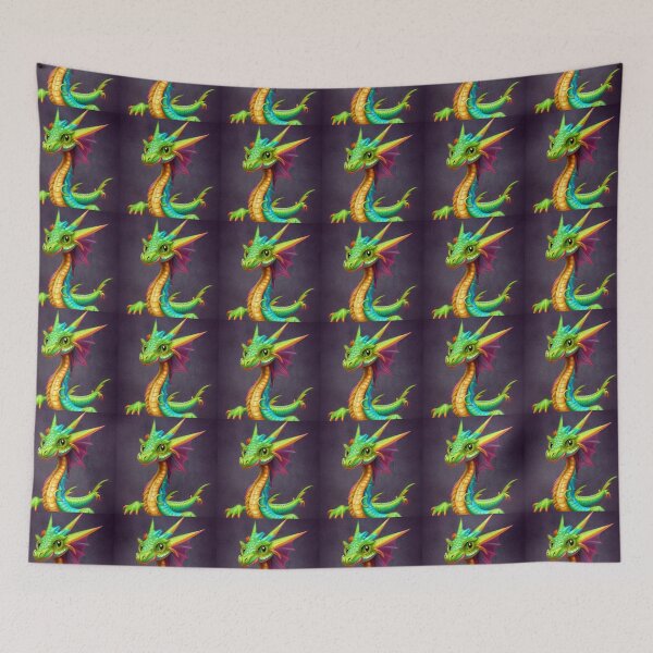 Item preview, Rainbow Dragon  designed and sold by MyMagicalPlace.