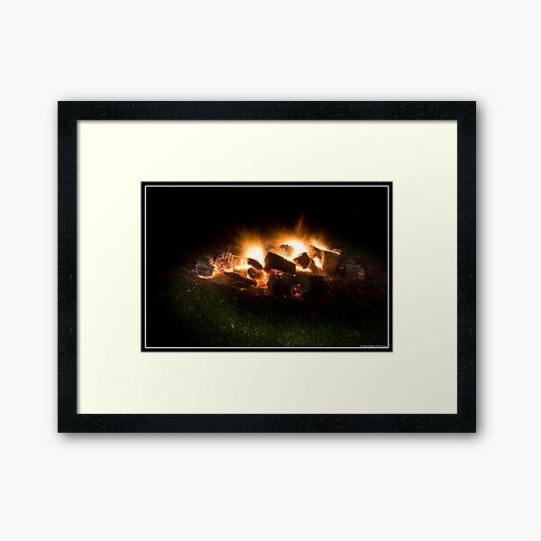 Painted Light Framed Art Print