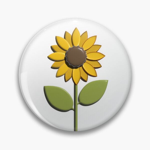 Item preview, Sunflower illustration in 3D designed and sold by EngineerGoC.