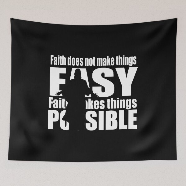 Item preview, Faith quote designed and sold by Ashtreemeadow.